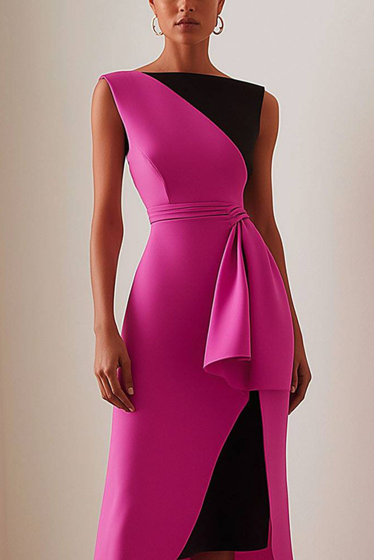 Elegant midi dress for evening events