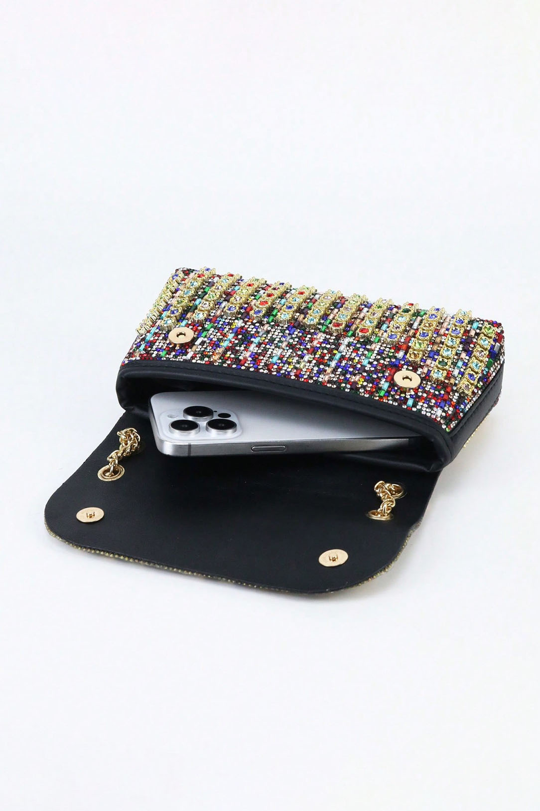 Women's Crossbody/One-Shoulder Evening Bag Diamond Inlaid Banquet Bag