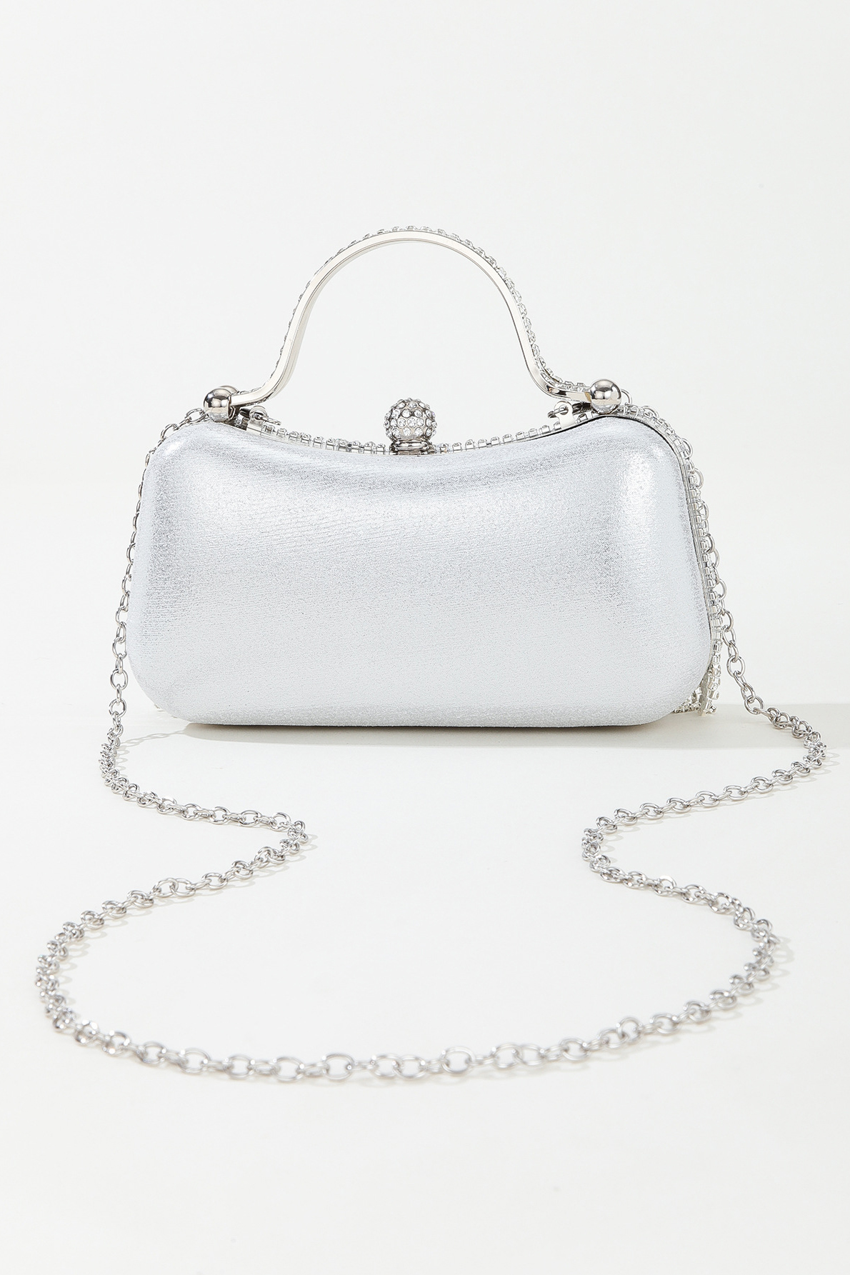 Women's Party Bag Rhinestone Diamond Tassel Chain Box Bag