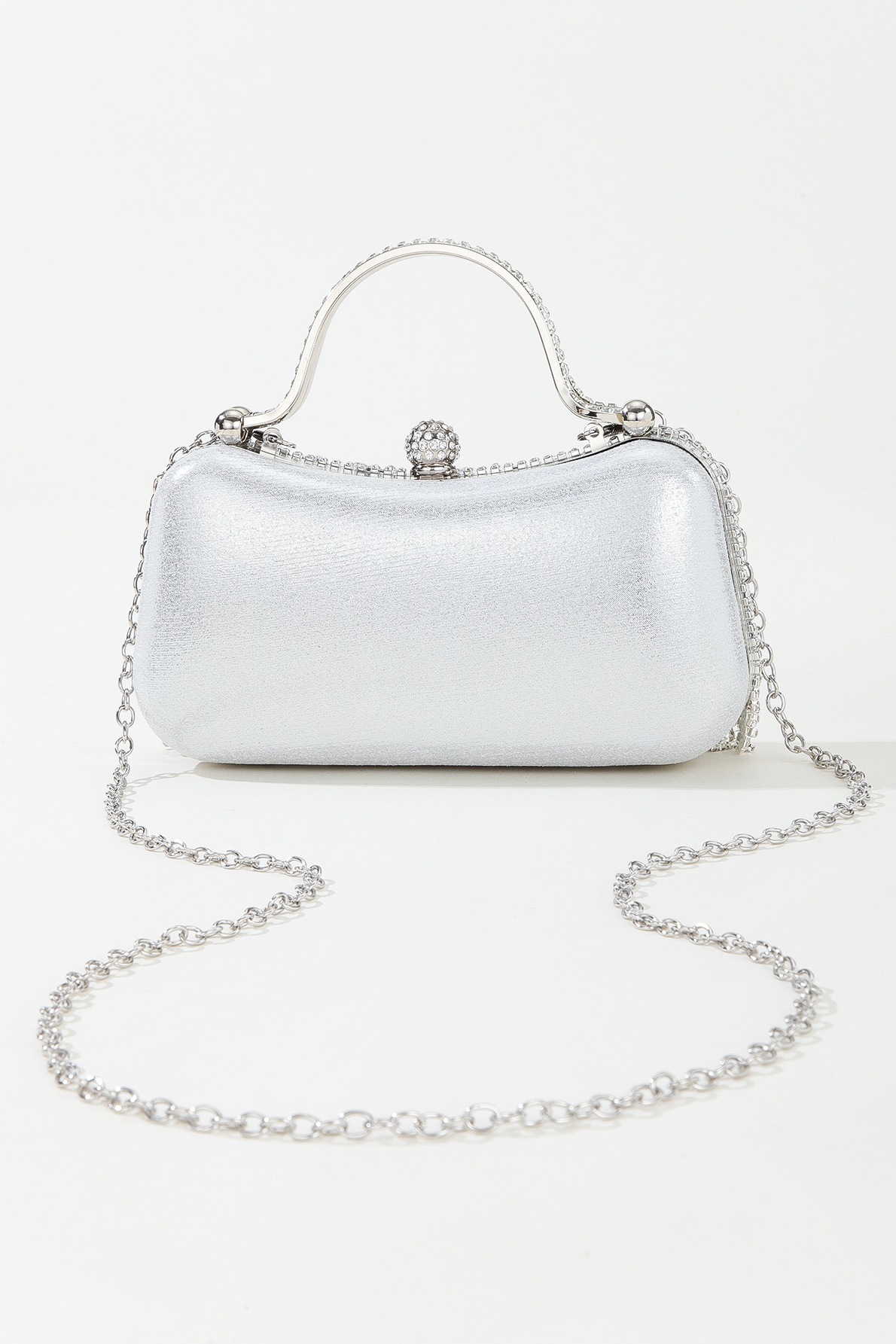 Women's Party Bag Rhinestone Diamond Tassel Chain Box Bag