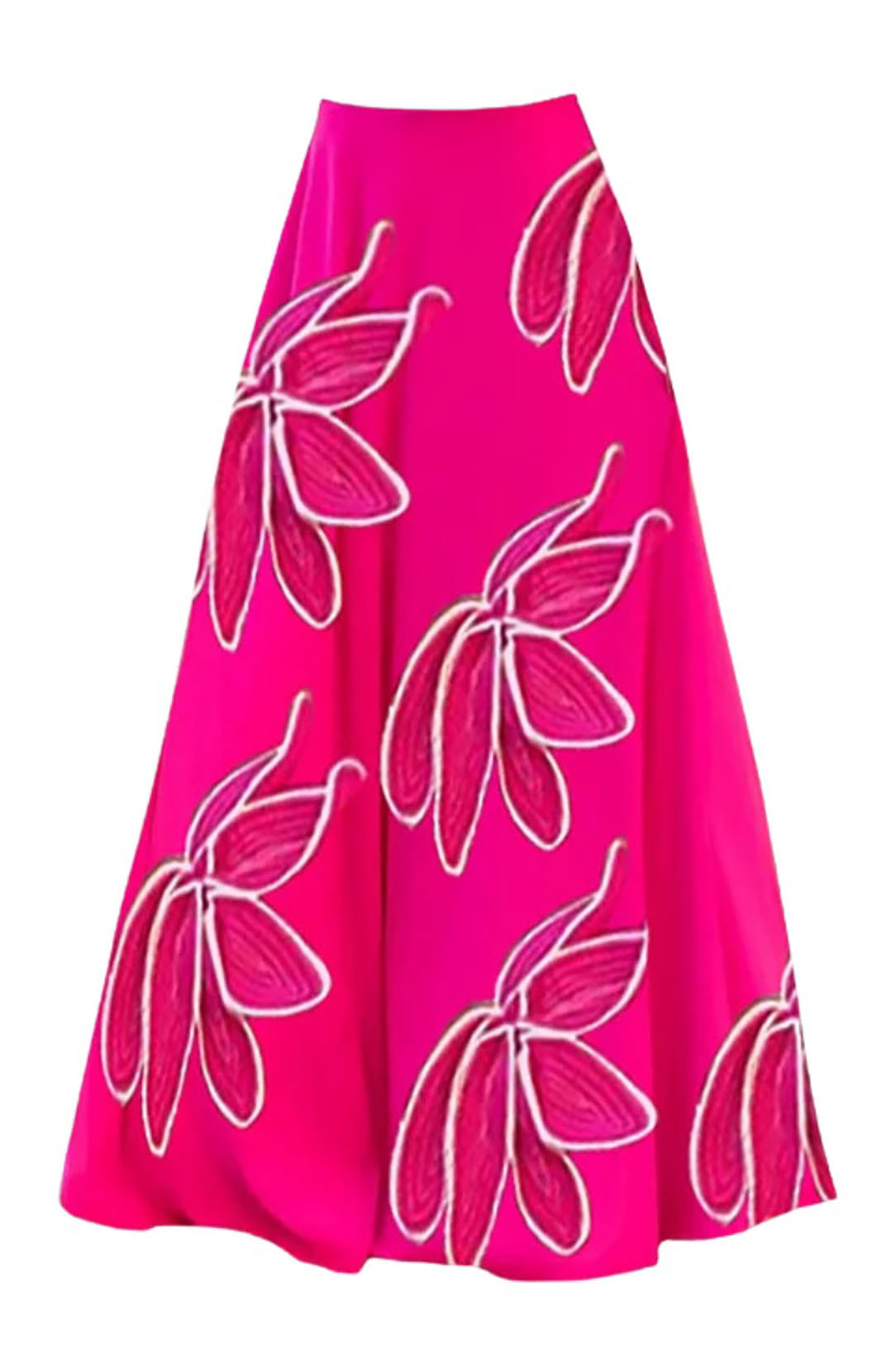 Rose Red 3D Petal Strap One-Piece Swimsuit and Cover-Up