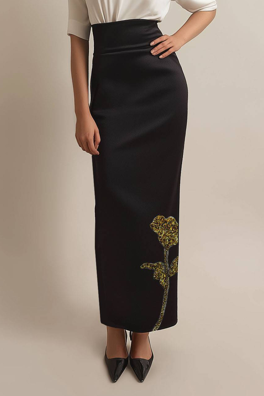 Semi-Formal Party Dress Colorblock Half Sleeve V-Neck Bodycon Maxi Dress