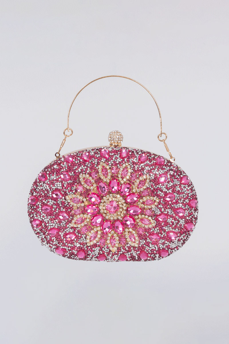 Evening Sunflower Diamond Bag Fashion Clutch Dress Bag