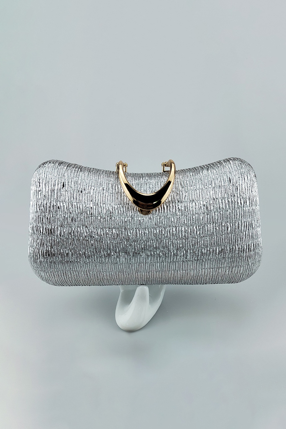 Party Shiny Bag Clutch Pleated Chain Pillow Bag