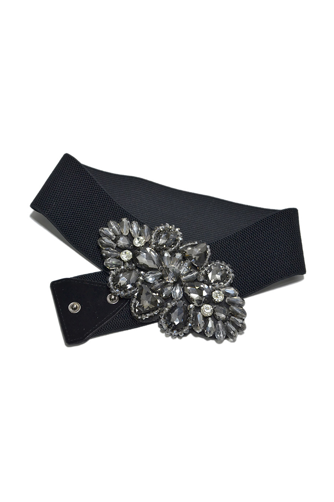 Women's Rhinestone Elastic Belt Crystal Waist Seal