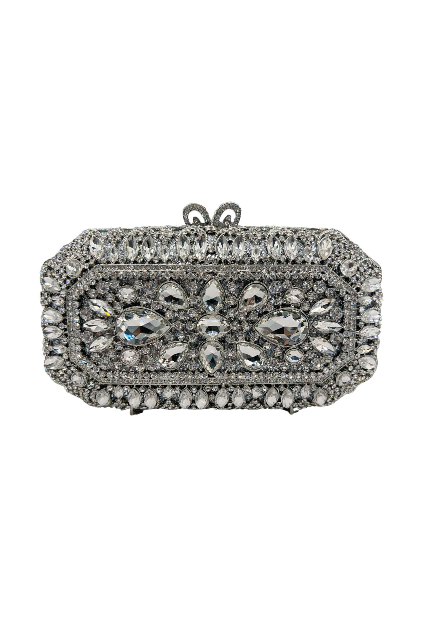 Colorful Diamond Clutch Handmade Custom Hollow Banquet Bag