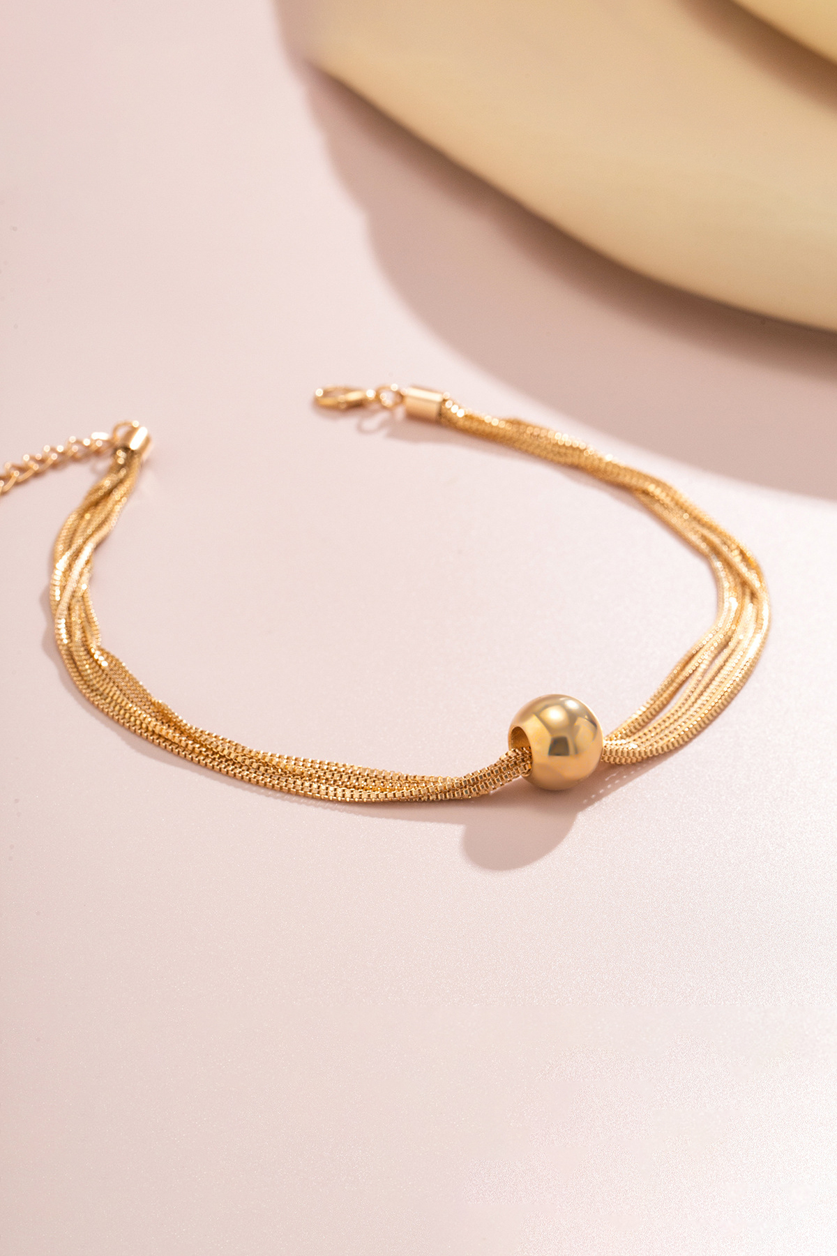 Punk Multi-Layer Chain Stacking Necklace Ball Choker