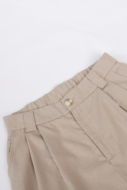 Casual Daily Vest Set Sleeveless Vest Long Wide-Leg Pants Set