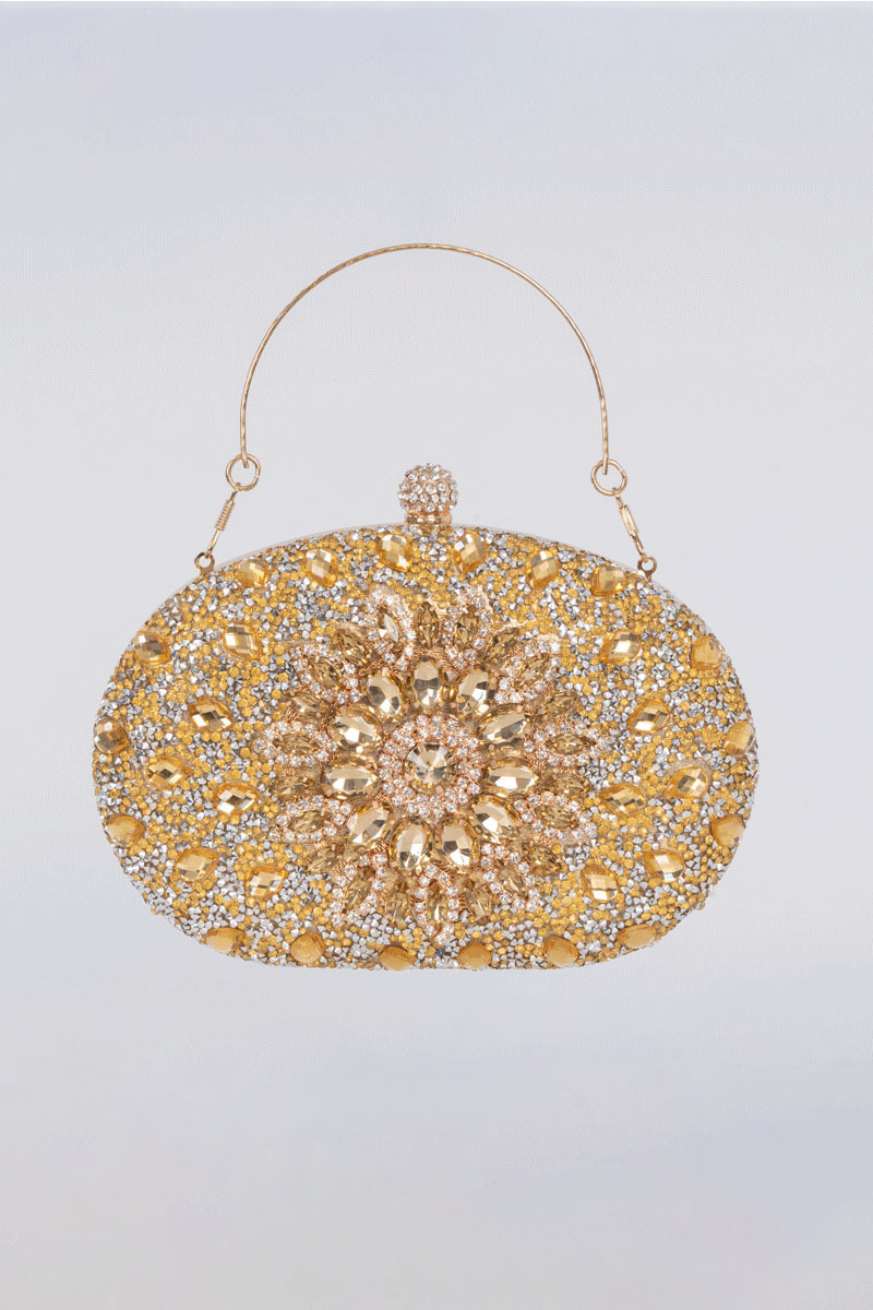 Evening Sunflower Diamond Bag Fashion Clutch Dress Bag