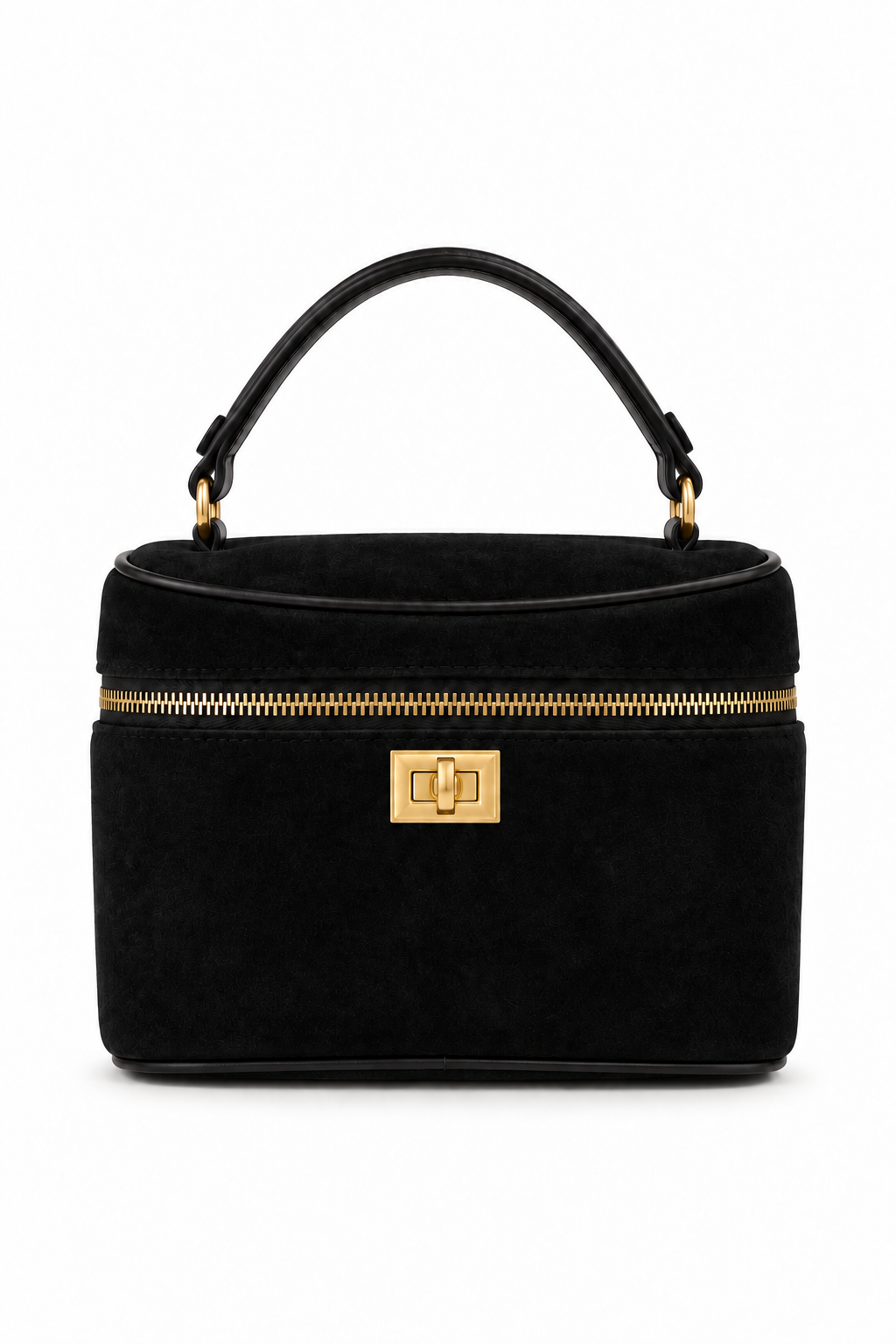 Women's Retro Suede-look PU Box Handbag