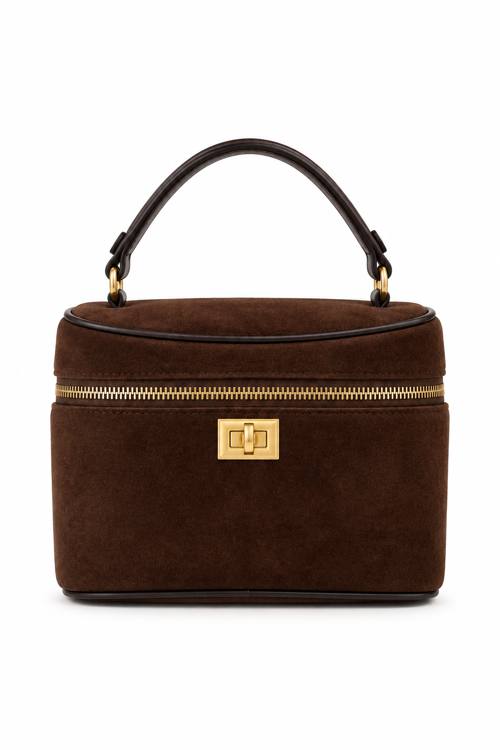 Women's Retro Suede-look PU Box Handbag