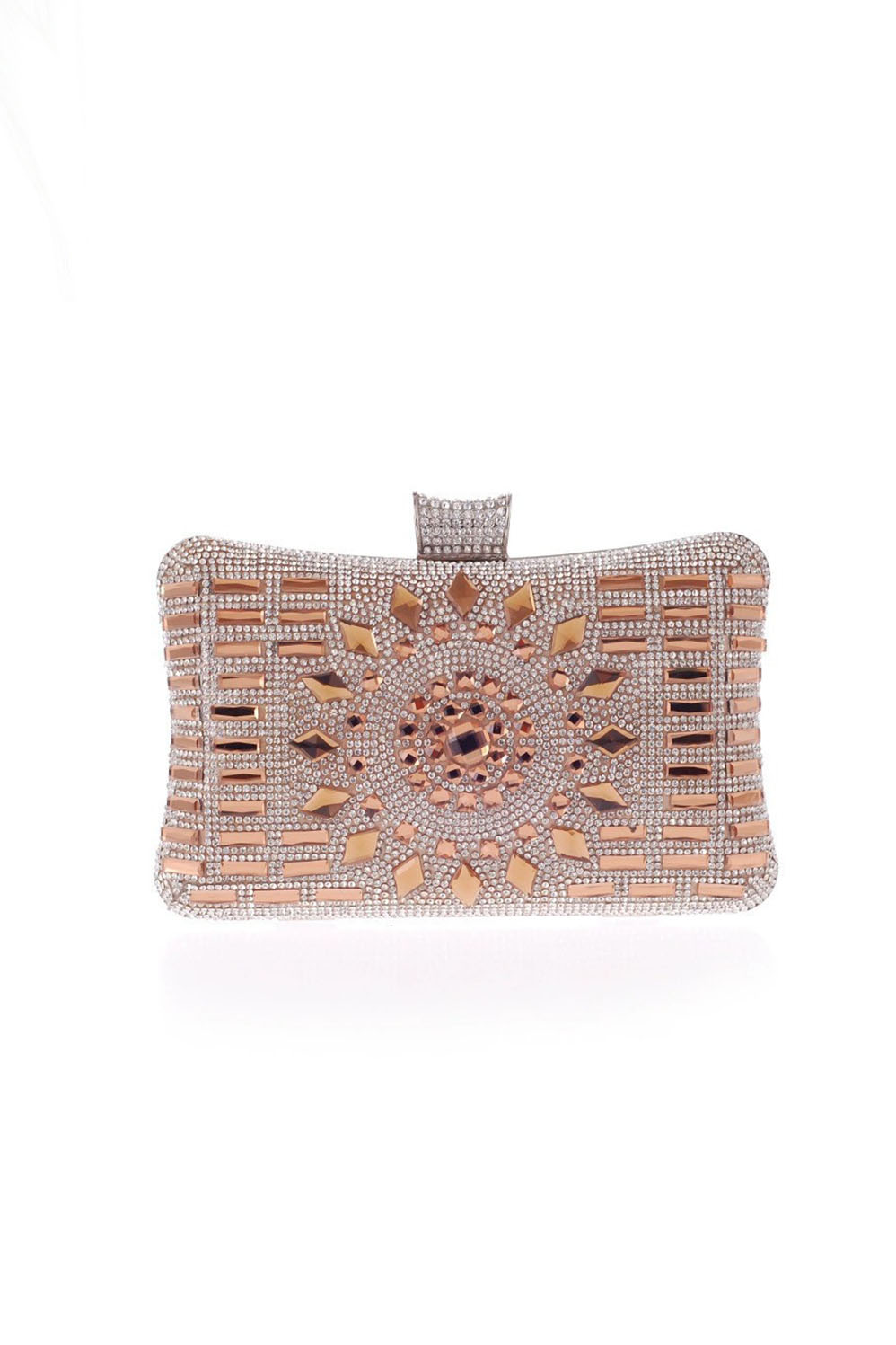 Women's Diamond Banquet Bag Chain Clutch Dress Bag