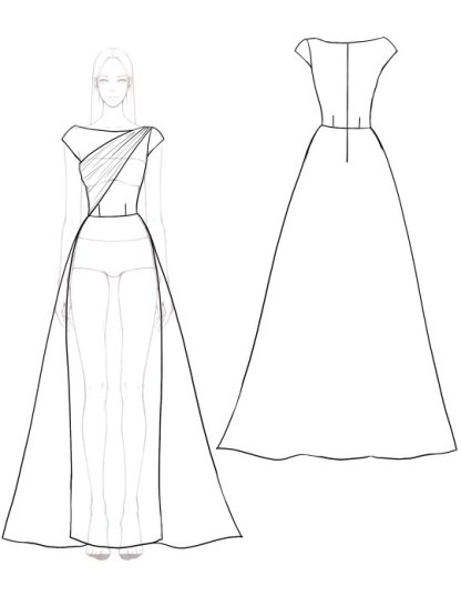 Cocktail Formal Party Dress  Blue Sleeveless Maxi dress