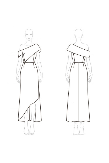 Cocktail Formal Party Dress Wine Red Off Shoulder Maxi Dress