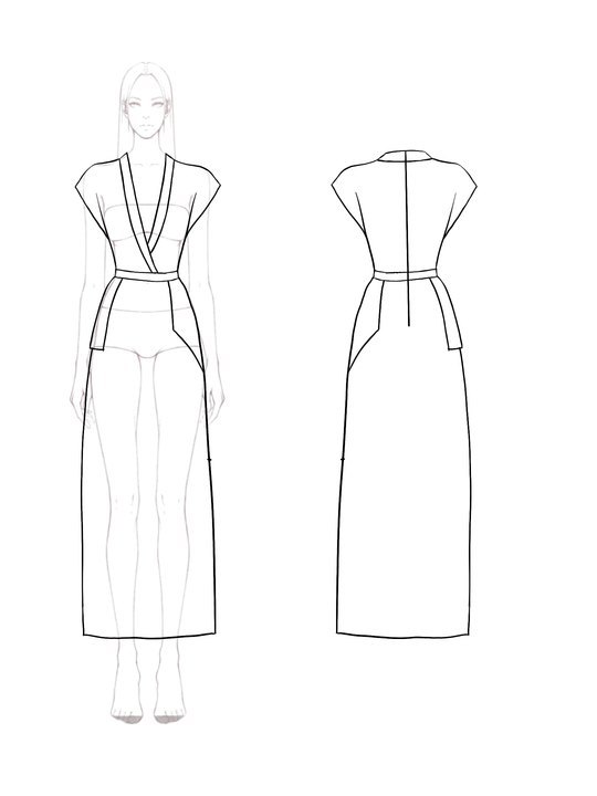 Formal Party Work V Neck Elegant Minimalist White Evening Gown Maxi Dress