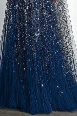 Formal Work Party Grayish Purple Sequins Off Shoulder Maxi Dress