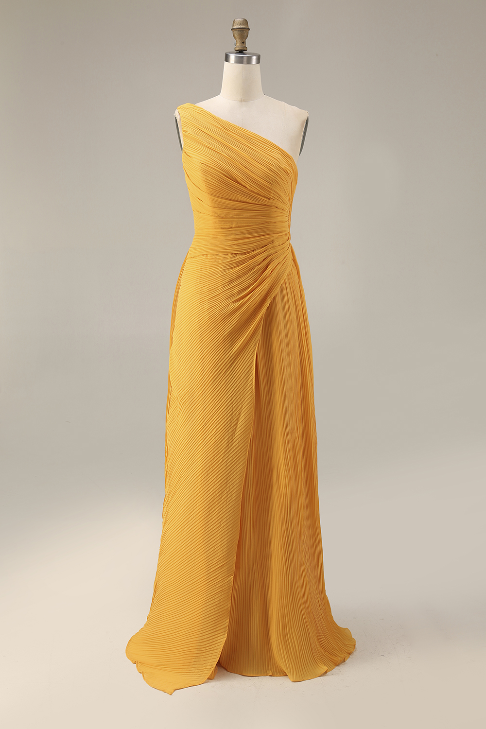 Formal Party Prom Dress One Shoulder Maxi Dress