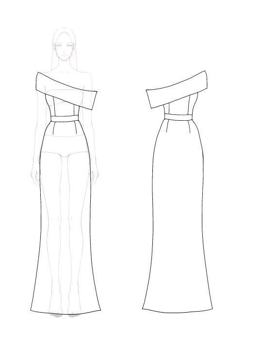 Cocktail Party Red Blue Dress Off Shoulder Maxi Dress