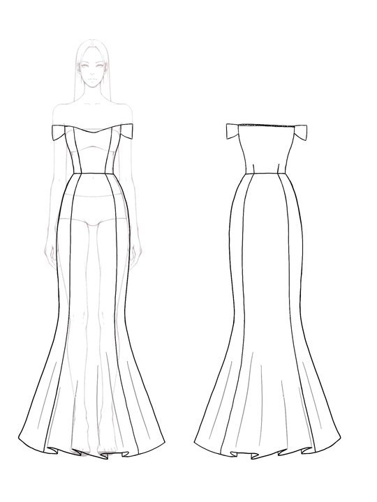 Evening Velvet Red Dress Off Shoulder Maxi Mermaid Dress