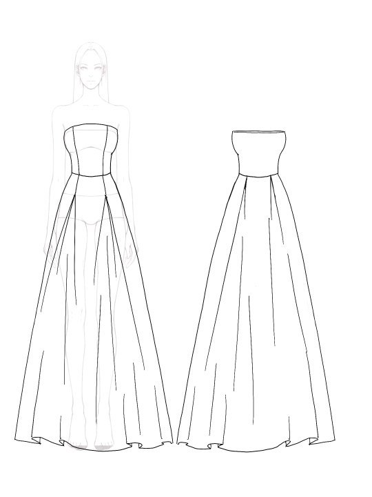 Evening Formal Gown Elegant Maxi Dress Gold Ball Gown Dress