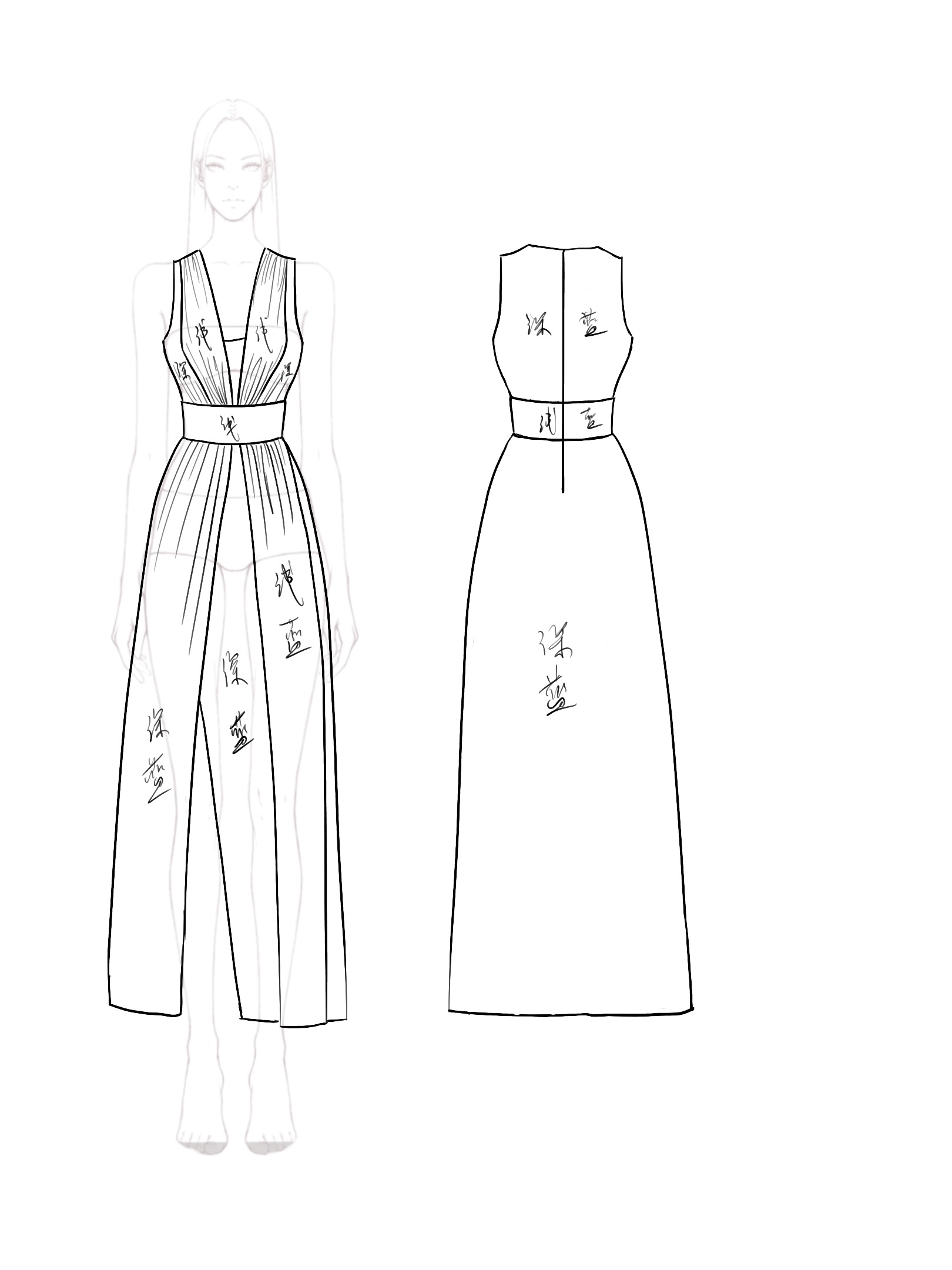 Vacation Party Asymmetrical Blue Purple Dress Sleeveless High Slit Wrap Dress