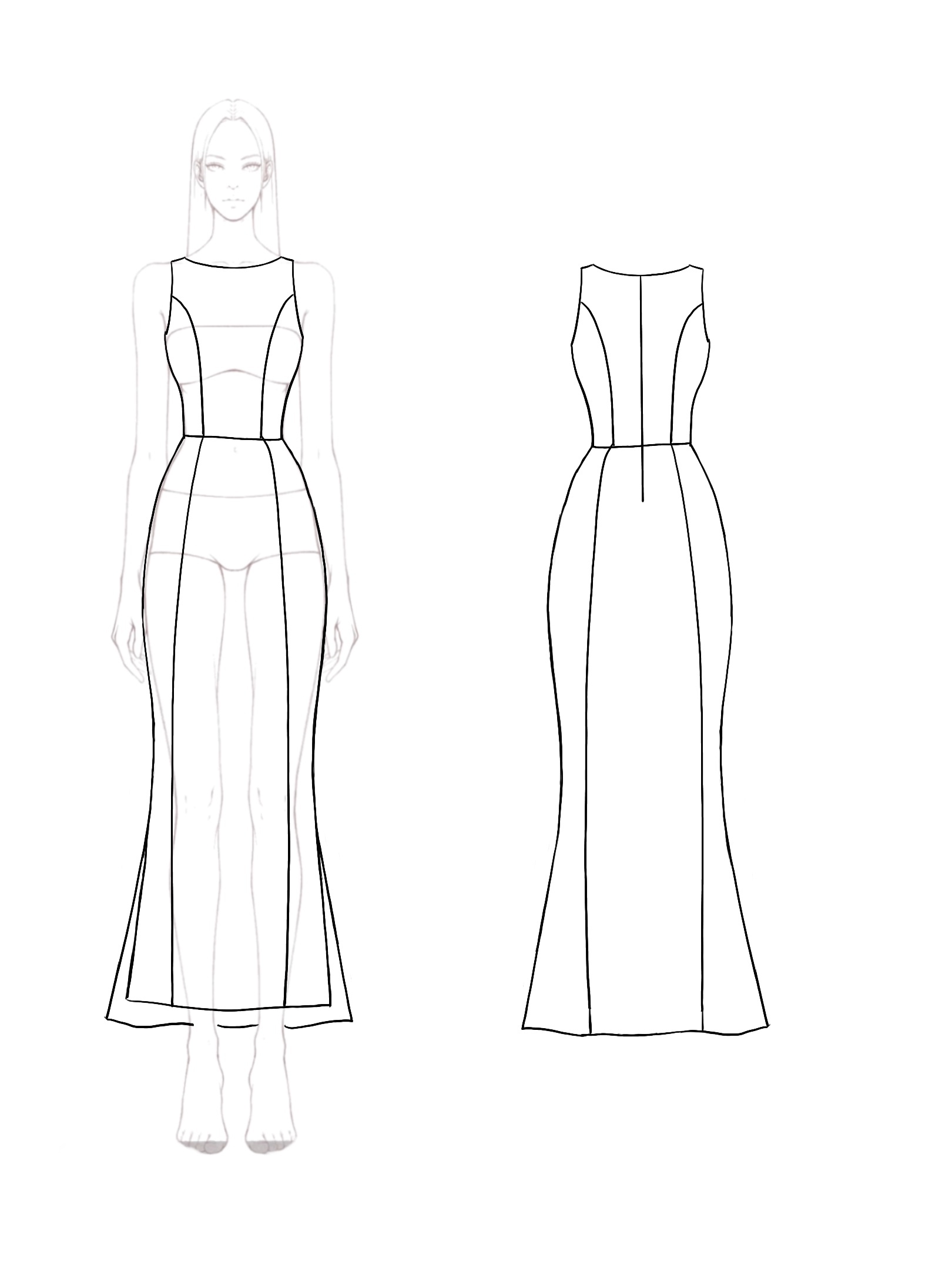 Black Formal Evening Leather Long Dress Sleeveless Leather Asymmetrical Gown