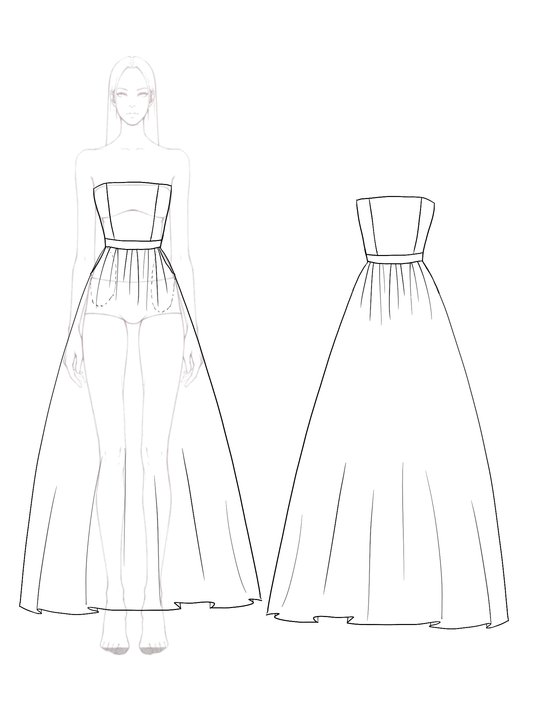 Prom Black Gold Dress Off Shoulder Bandeau Maxi Dress