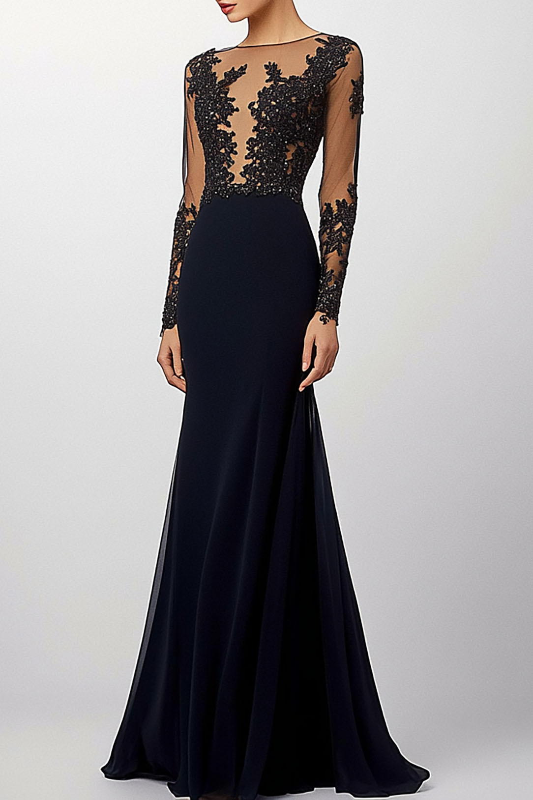 Formal Work Party Boat Neck Royal Blue Sleeveless Belted Slit Midi Dre