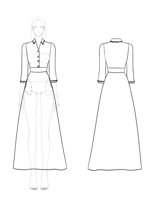 Work Daily Black Gold Dress Metallic Pleated Stand-Up Collar Maxi Dress