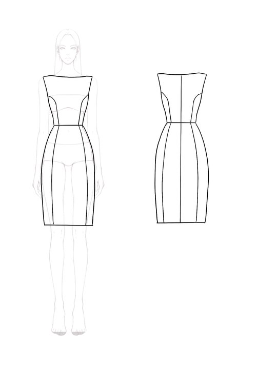 Work Daily Dress Navy and White Color-Block Sleeveless Medium Maxi Dress