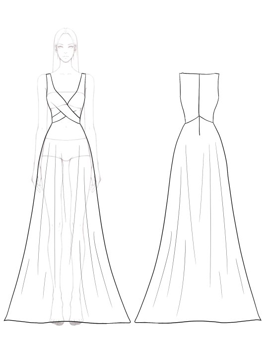 Evening Elegant Sequin Dress Pink Gold Color Block Sleeveless V-neck Floor-length Dress