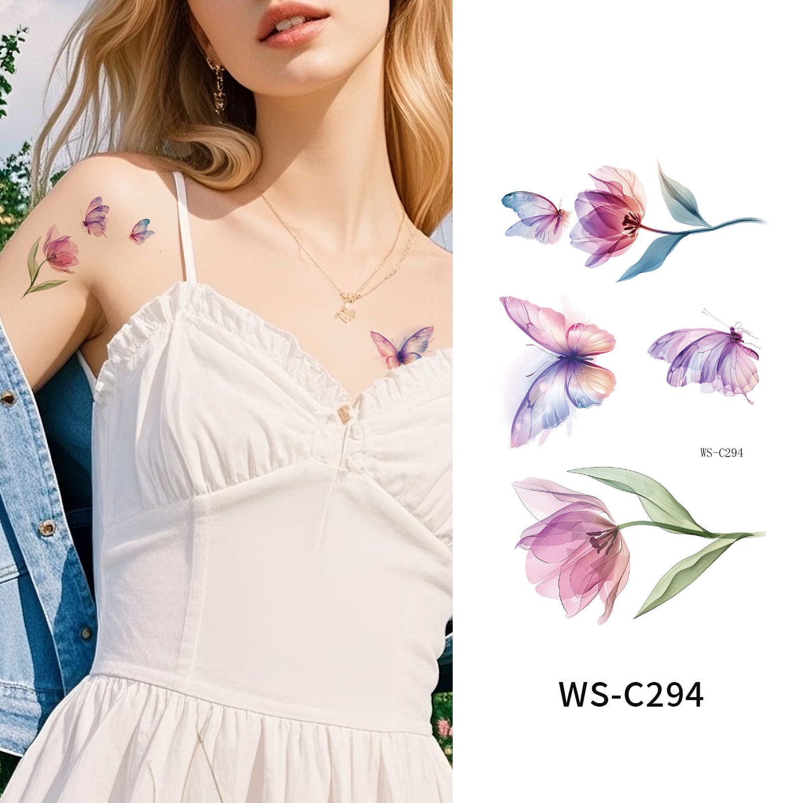 Premium Temporary Tattoo Decals – Sweatproof & Long Lasting