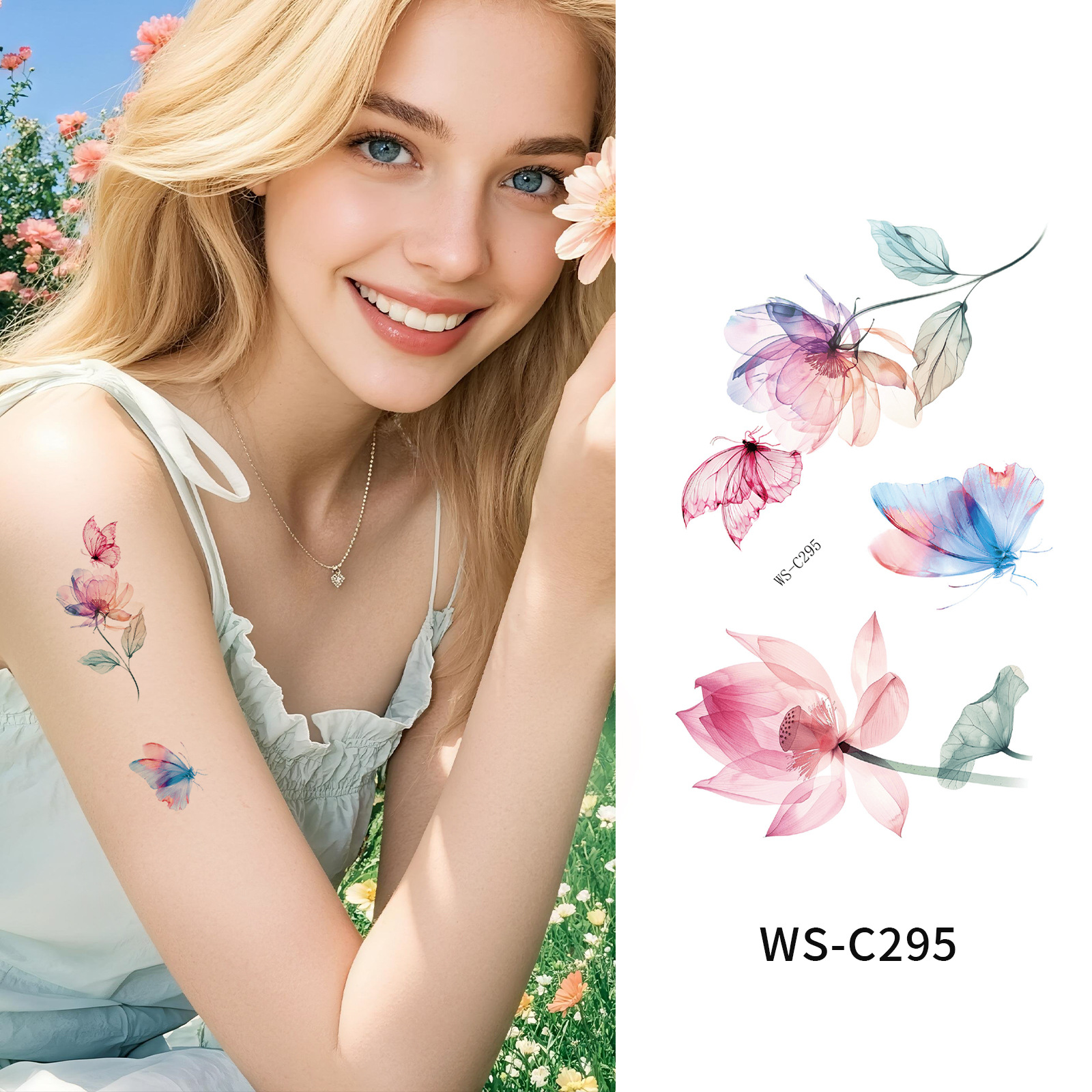 Premium Temporary Tattoo Decals – Sweatproof & Long Lasting