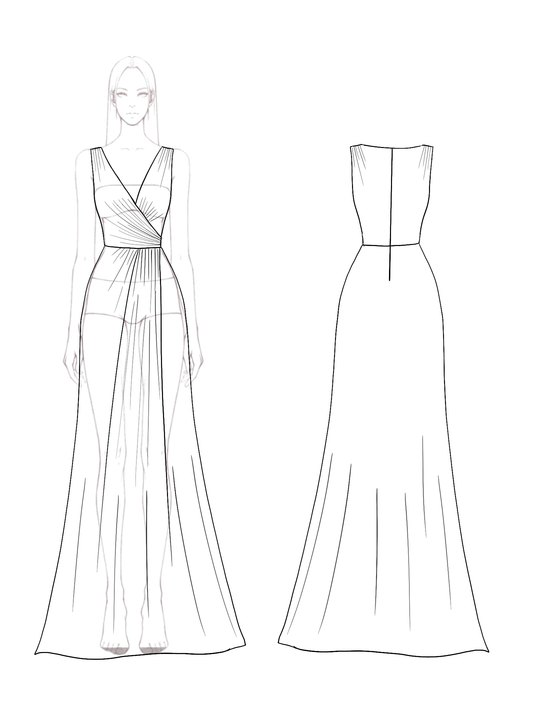 Wedding Guest Party Dress Light Blue Sleeveless Pleated Maxi Dress