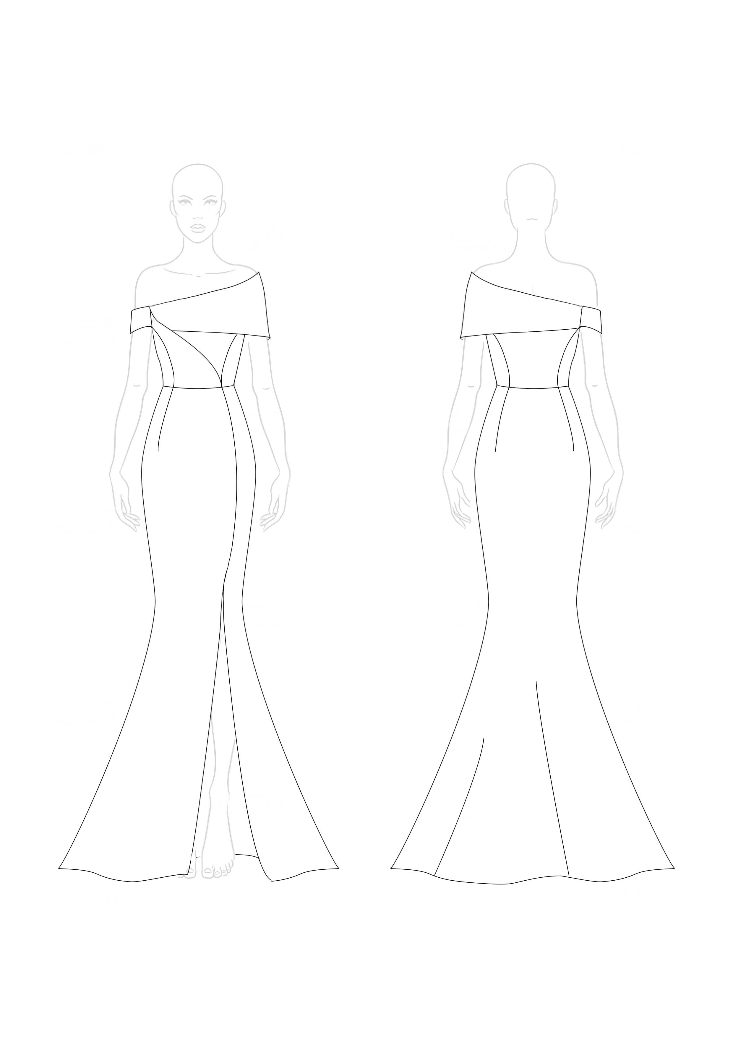 Formal Evening Red Dress One Shoulder Split Floor Length Dress