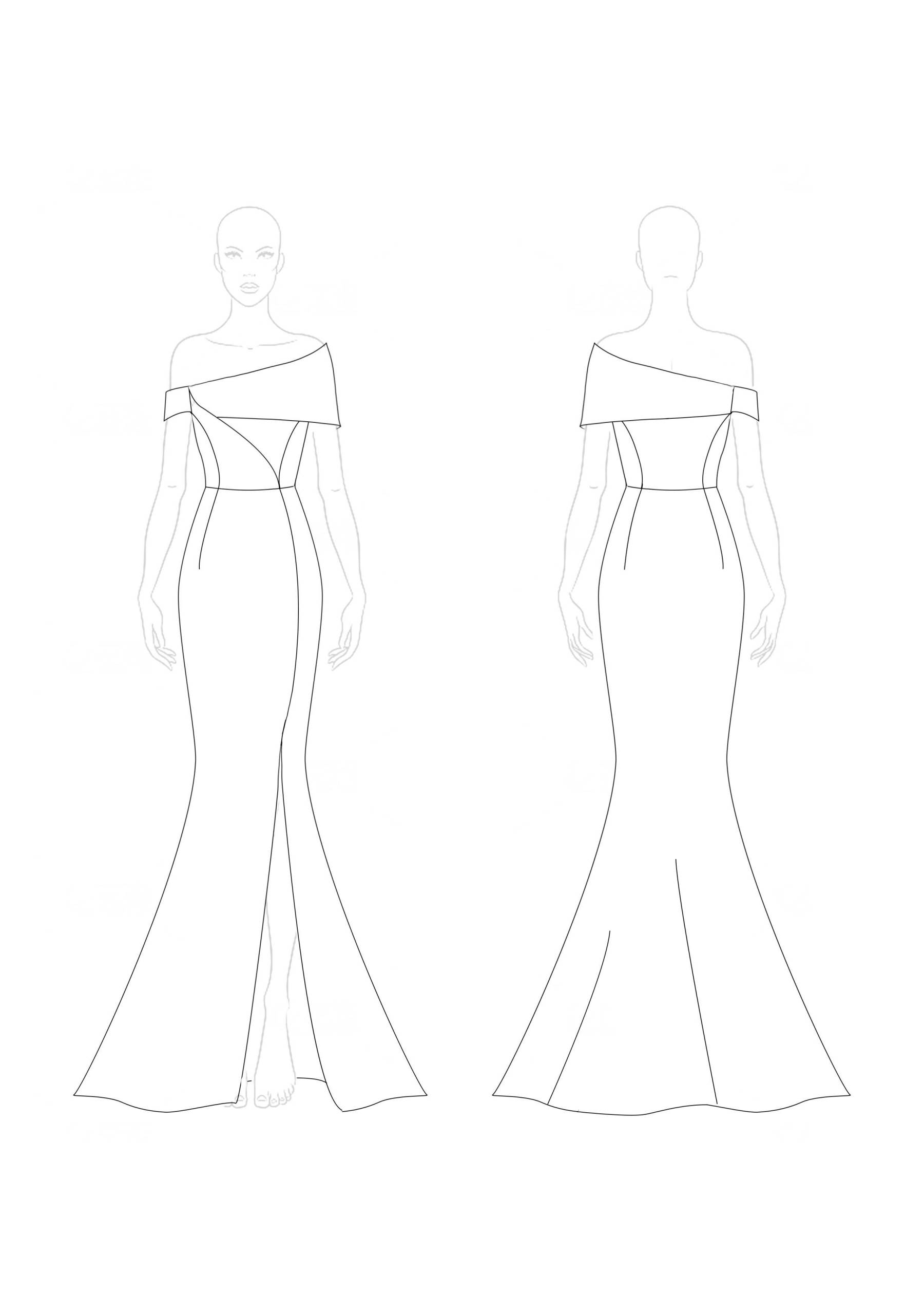 Formal Evening Red Dress One Shoulder Split Floor Length Dress