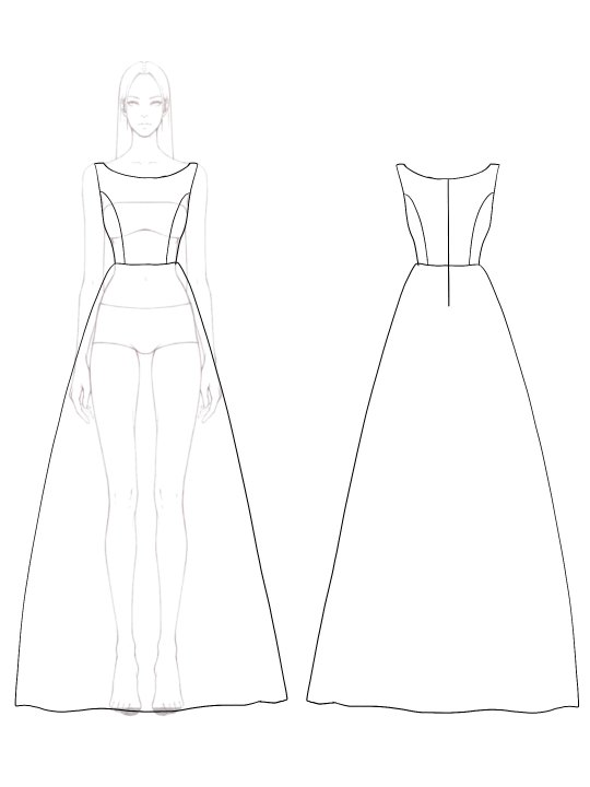 Party Prom Dress Pleated Yellow Round Neck Sleeveless Floor-Length Dress