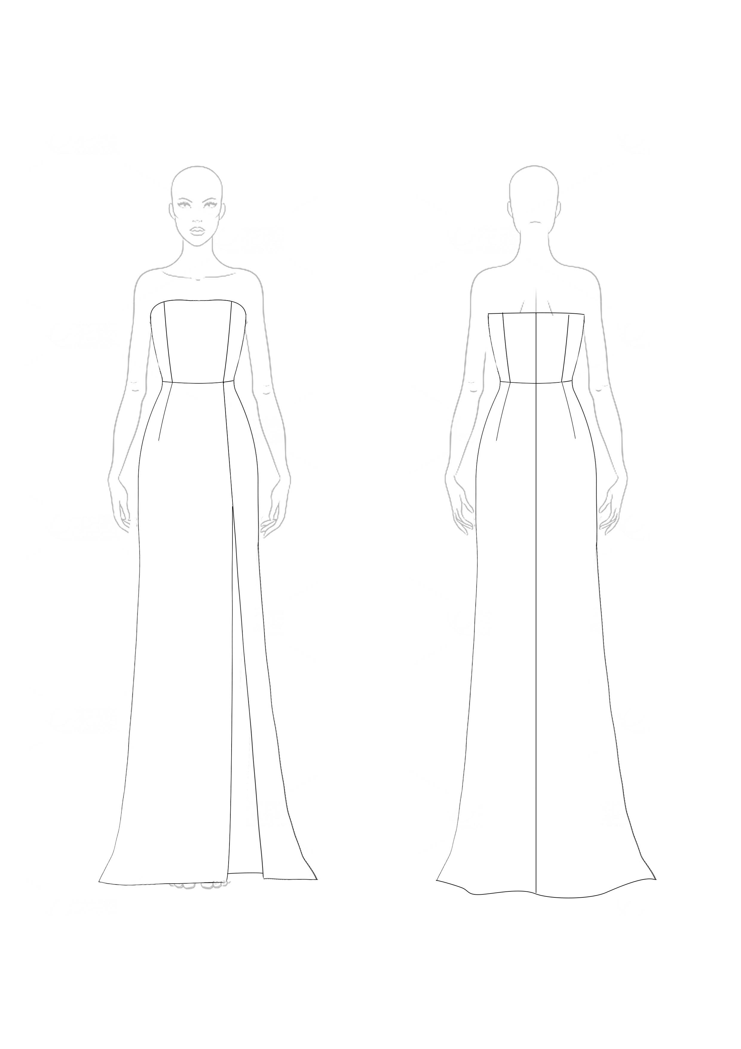 Formal Evening Solid Dress Black Off Shoulder High Slit Floor-Length Dress