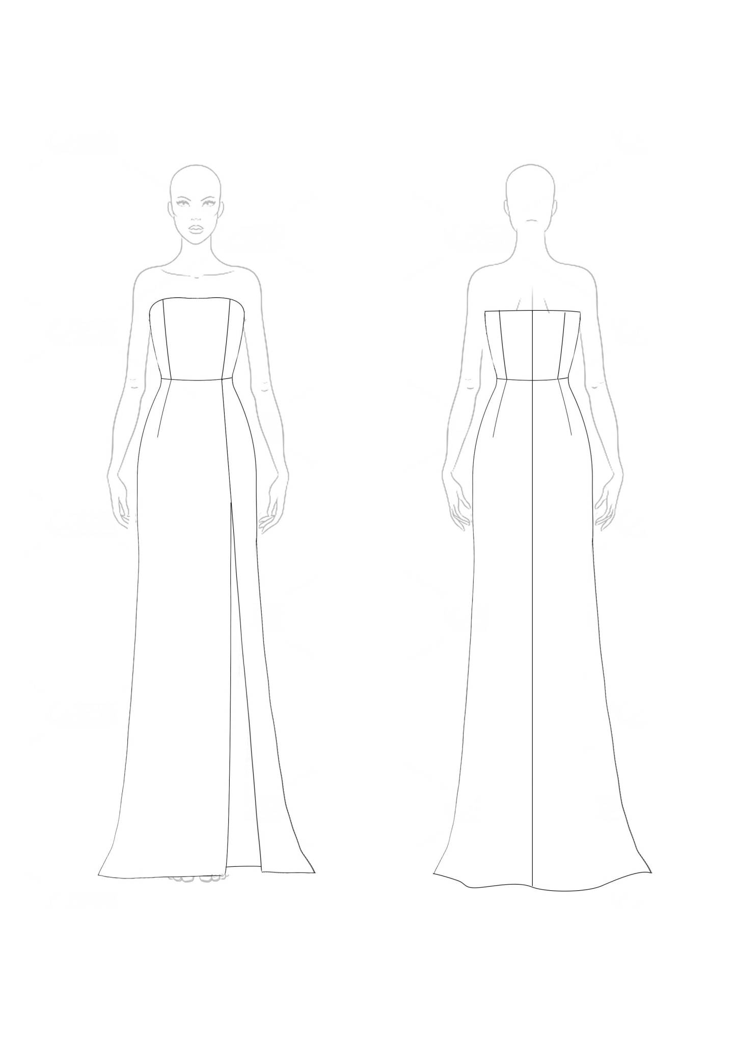 Formal Evening Solid Dress Black Off Shoulder High Slit Floor-Length Dress