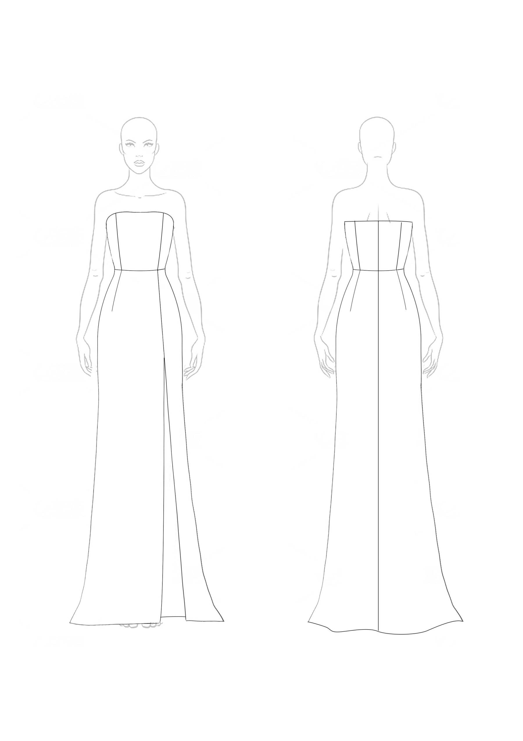 Formal Evening Solid Dress Black Off Shoulder High Slit Floor-Length Dress