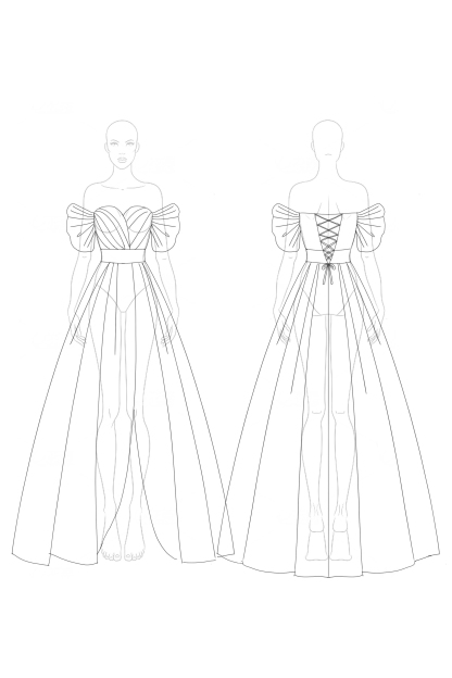 Formal Prom Dress Pink Off-Shoulder Side Slit Floor-Length Dress