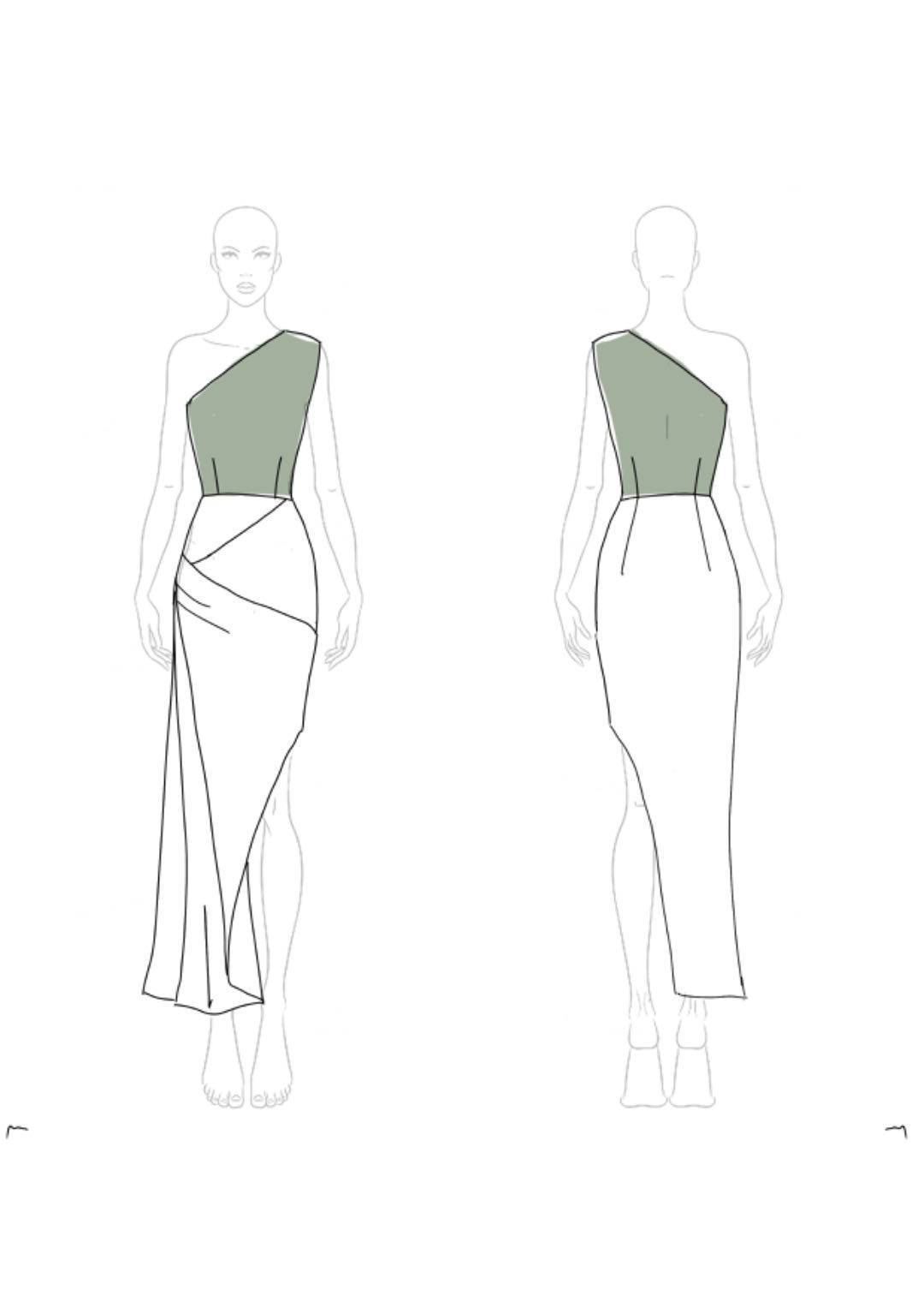 Cocktail Party Dress Light Green Sequin One-Shoulder Asymmetrical Midi Dress