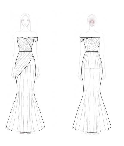 Evening Dress Silver Metallic Pleated One-Shoulder Slit Maxi Dress