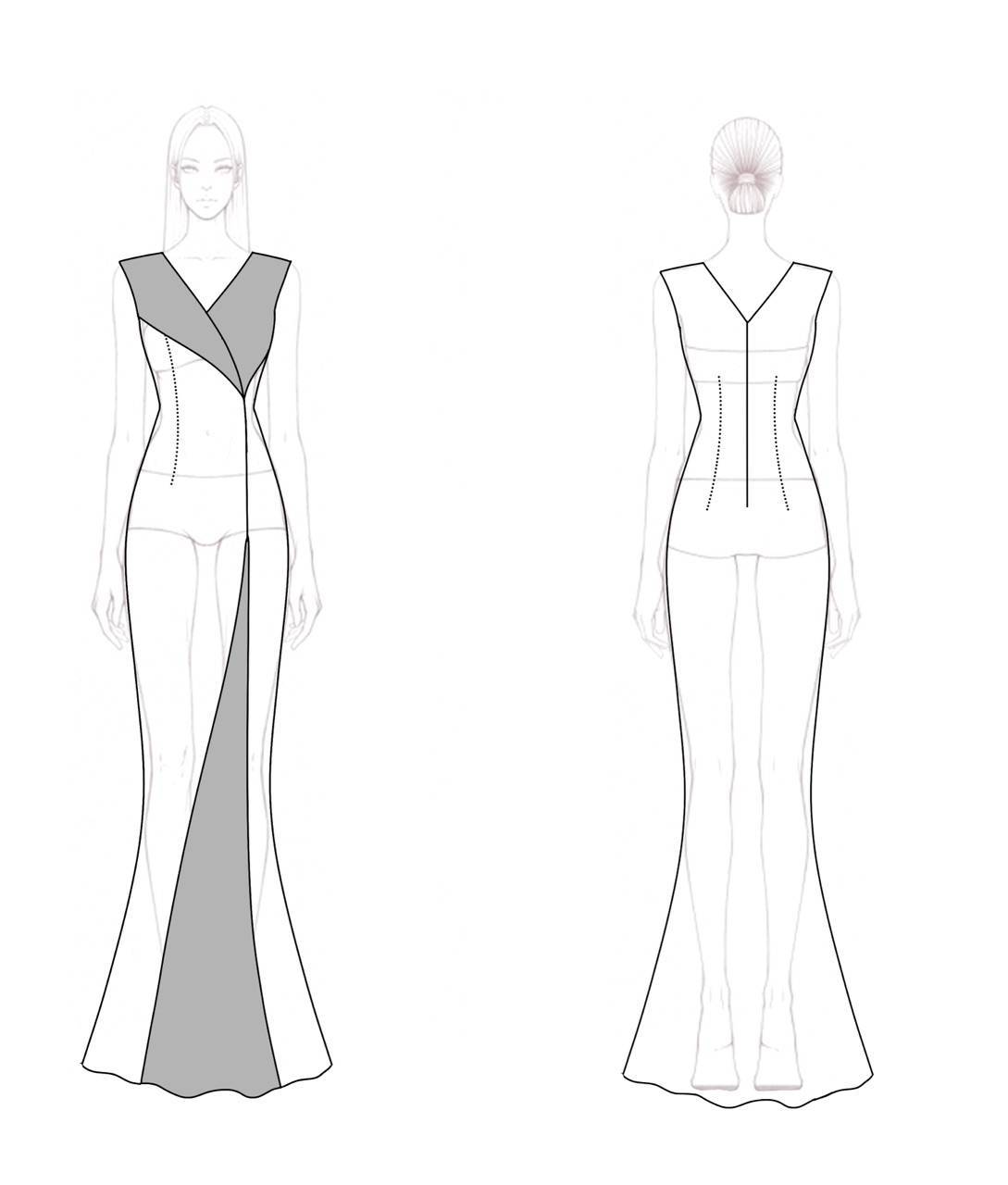 Evening Sequin Dress Black Gold Colorblock V-neck Sleeveless Maxi Gown
