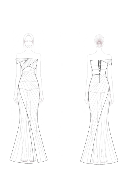 Evening Dress Gold Metallic One-Shoulder Pleated Floor-Length Dress