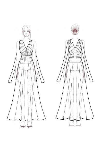 Wedding Guest Semi-Formal Dress with Scarf Green Satin V-Neck Sleeveless Maxi Dress with Scarf
