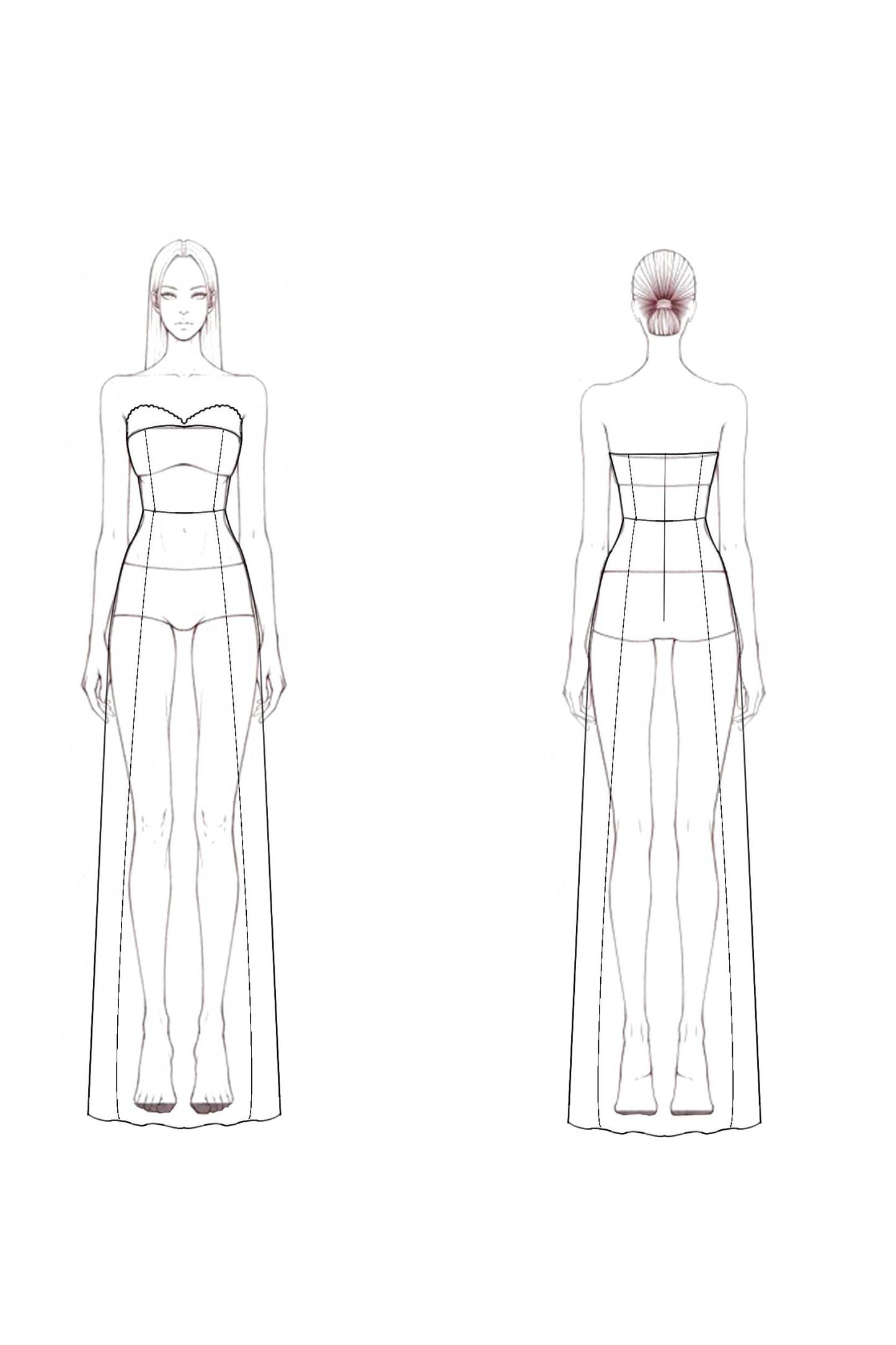 Formal Evening Dress Yellow Strapless Floor-Length Dress