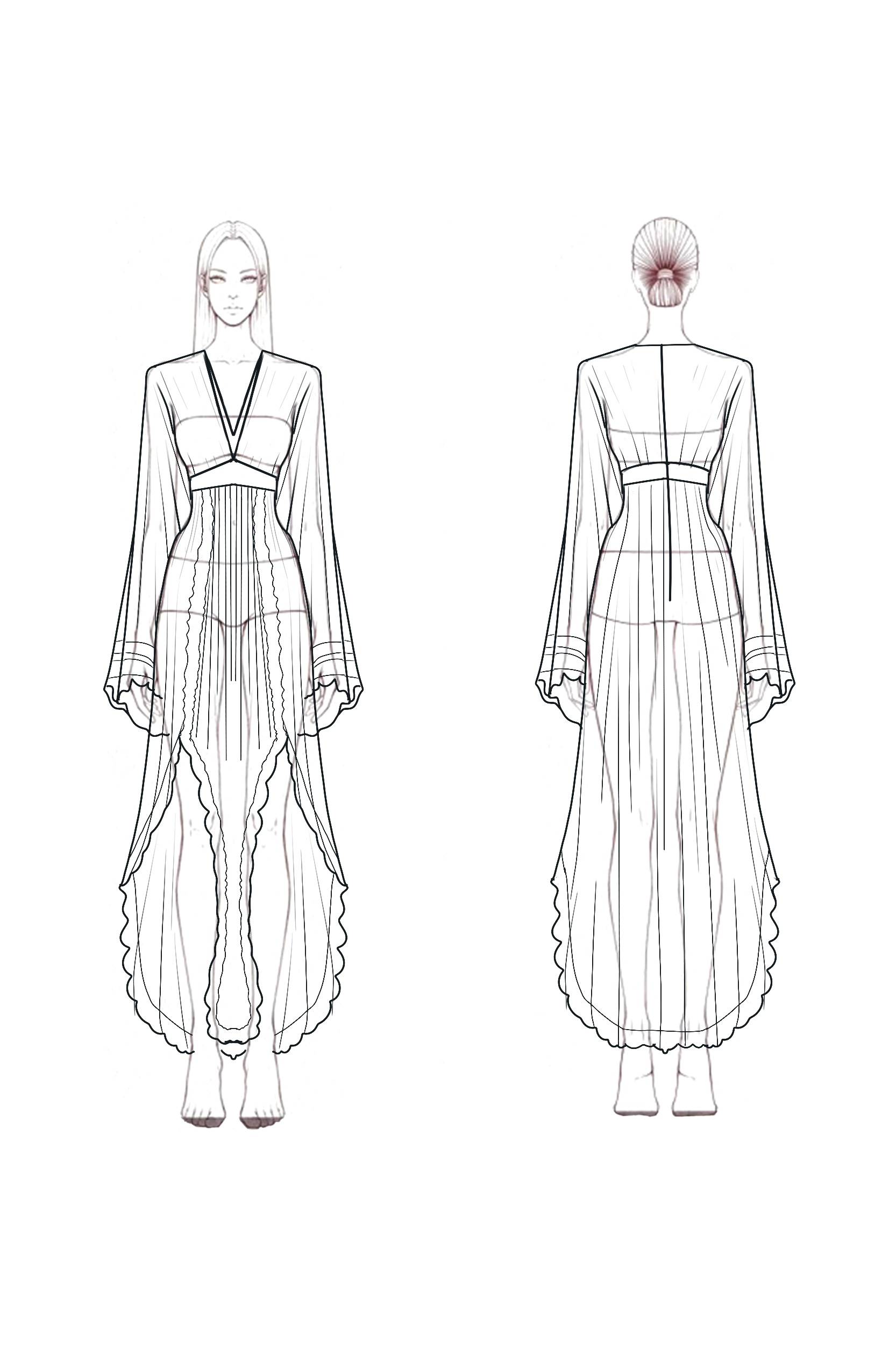 Bohemian Vacation Dress Burgundy Lace Long Sleeve Maxi Dress