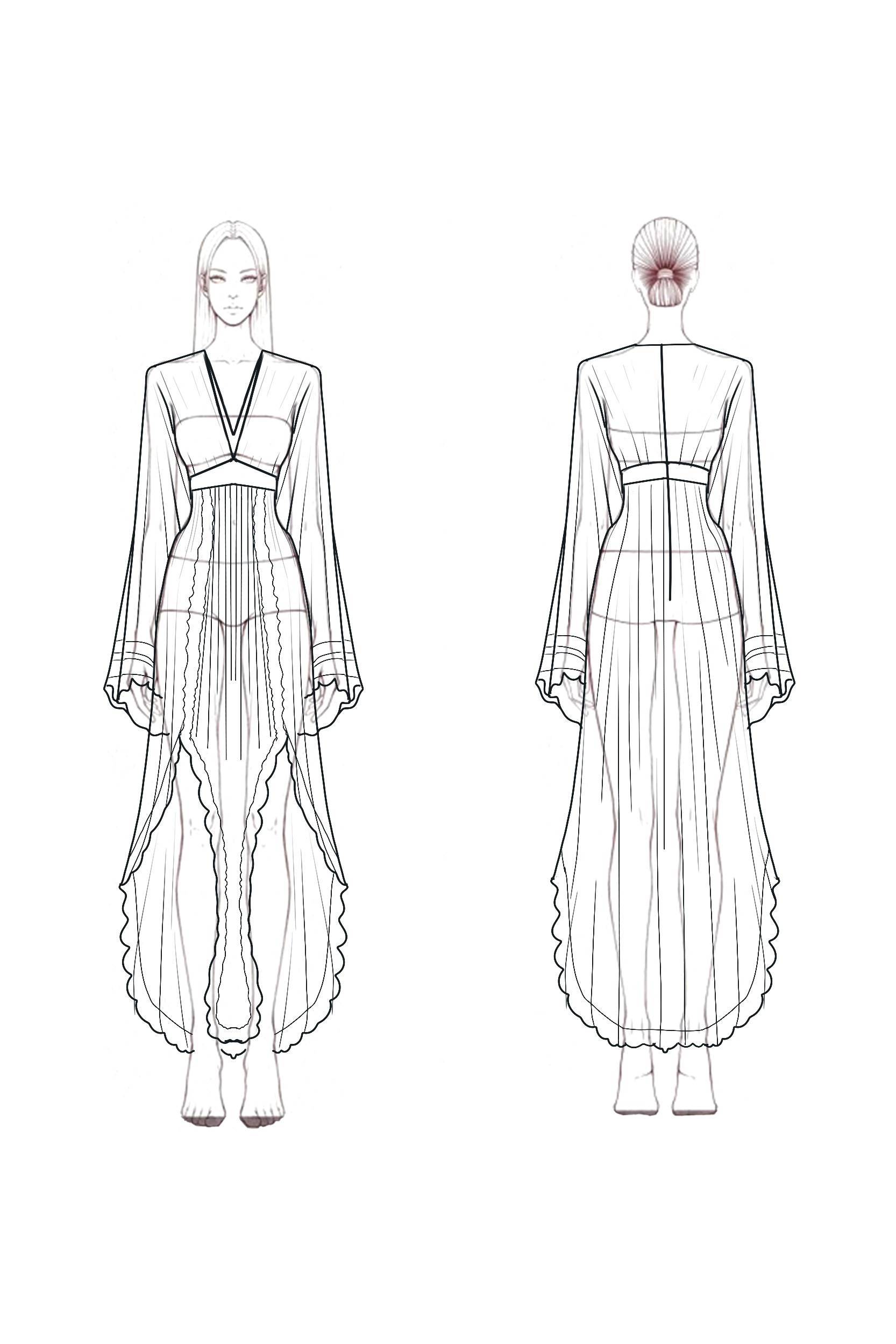 Bohemian Vacation Dress Burgundy Lace Long Sleeve Maxi Dress