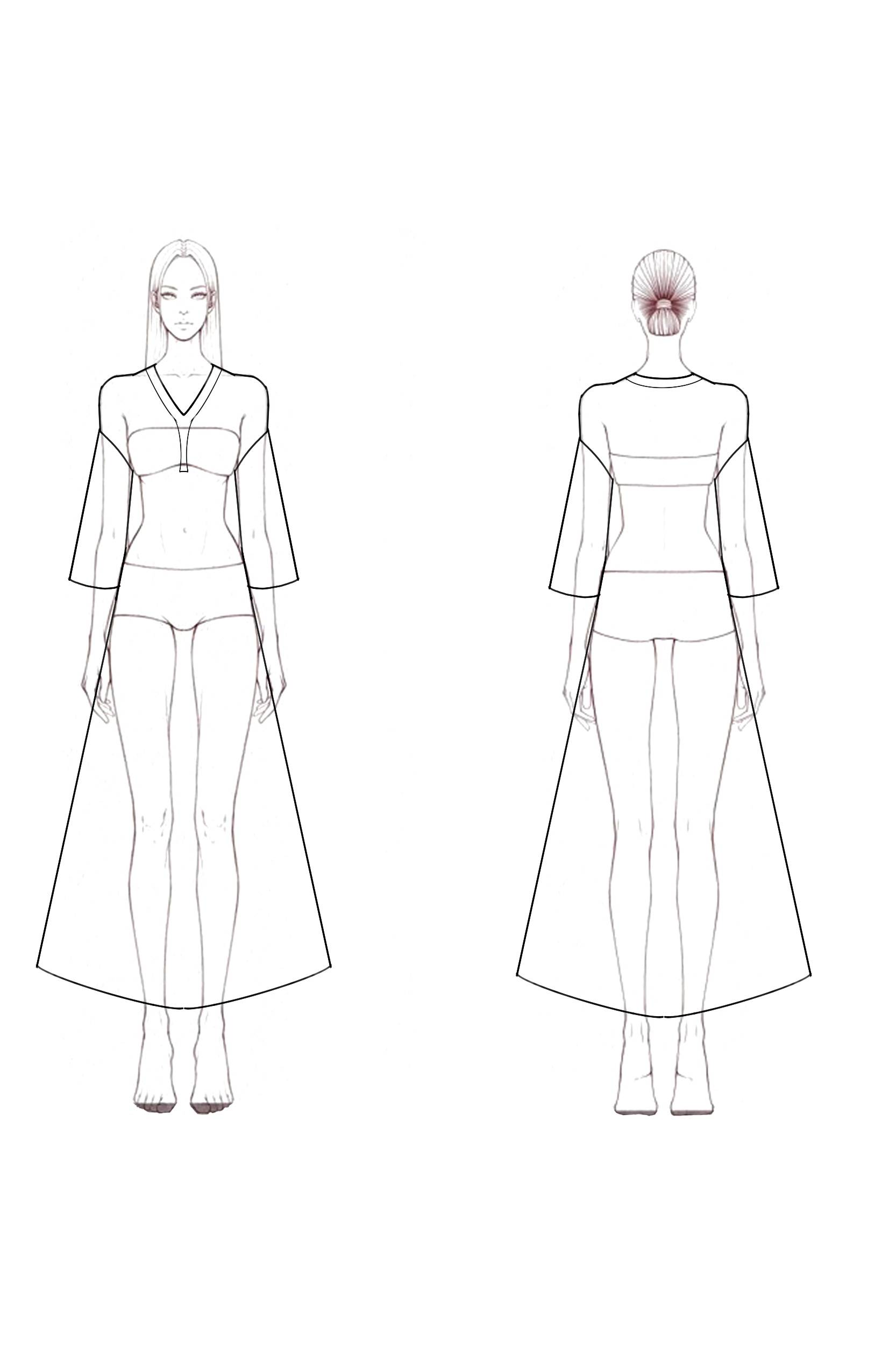 Casual Vacation Linen Dress Green V-Neck Breathable Midi Dress